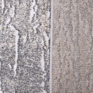 Makro Abra Kusový koberec ENIGMA 03 Abstraktní šedý krémový Rozměr: 80x150 cm