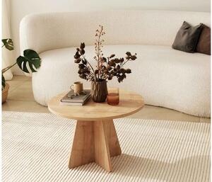 Designový konferenční stolek Abrina 60 cm safírový dub
