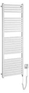 Aqualine - Koupelnový elektrický radiátor TONDI-E 500W 133x45 cm bílá