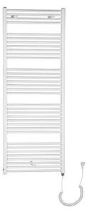 Aqualine - Koupelnový elektrický radiátor DIRECT-E 800W/230V 168 cm bílá