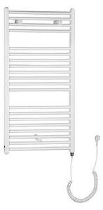 Aqualine - Koupelnový elektrický radiátor DIRECT-E 300W/230V 96 cm bílá