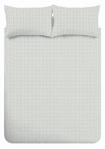 Zelené povlečení na jednolůžko 135x200 cm Bamford Gingham Check – Catherine Lansfield