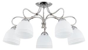 Přisazený lustr FILA 5xE27/15W/230V lesklý chrom