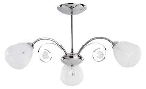 Přisazený lustr APOLLO 3xE14/10W/230V lesklý chrom