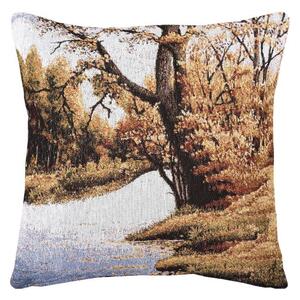 Povlak MOTIV autumn okrovohnědá 45 x 45 cm