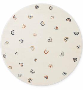 Dětský koberec Adventures 106414 Cream Multicolor kruh Kruh Ø 160 cm