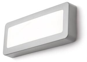 RED R11951 RENO SQ DR přisazená šedá 230V LED 5W IP65 3000K - RED - DESIGN RENDL