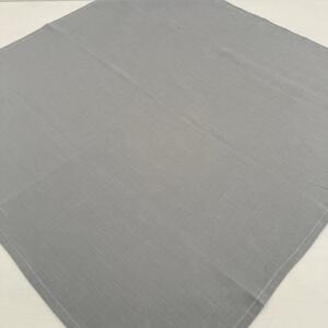 Lněný středový ubrus od 70x70 cm Len šedý 70 x 70 cm