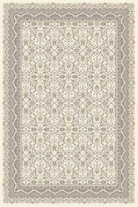 Agnella klasický vlněný koberec Isfahan Garda Alabaster krémový Rozměr: 160x240 cm