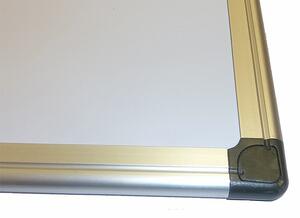 Magnetická tabule Al rám 180 x 90 cm s poličkou