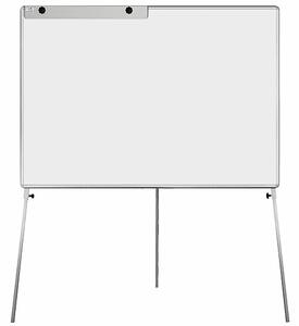 Flipchart magnetický DUO 150 x 100 cm - povrch email