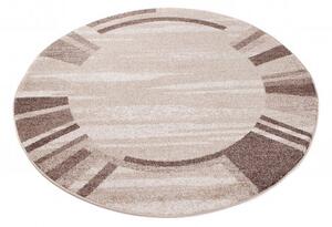 Makro Abra Kulatý koberec SARI 3443A světle béžový Rozměr: průměr 100 cm