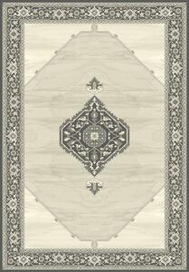 Agnella klasický vlněný koberec Isfahan Uriasz Len béžový Rozměr: 160x240 cm