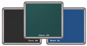 Magnetická tabule pro popis křídou ŠKOL K 180 x 120 cm (potisk) - notová osnova (101801202201)