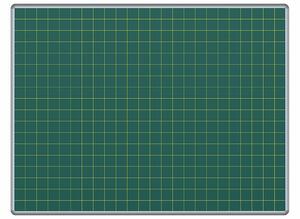 Magnetická tabule pro popis křídou ŠKOL K 120 x 100 cm (potisk) - notová osnova (101201002201)