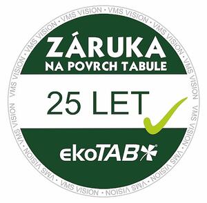 Pojízdná tabule POJ KZ 75 x 100 cm - povrch keramika - POJ KZ 075/100