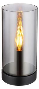 Globo 21002T - Stolní lampa OLLY 1xE14/25W/230V pr. 11 cm černá