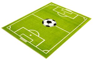 Dětský kusový koberec Agnella Funky - Fotbalové hřiště Rozměr: 100x170 cm