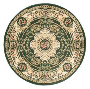 Makro Abra Kulatý koberec ATLAS F744A zelený Rozměr: průměr 80 cm