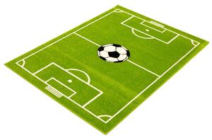Dětský kusový koberec Agnella Funky - Fotbalové hřiště Rozměr: 100x170 cm