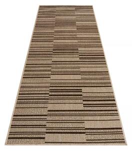 Makro Abra Běhoun venkovní Sisal CORDA 1032 1 232 Proužky béžový hnědý Šíře: 70 cm