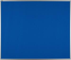 Textilní nástěnka TEXTIL AL rám 120 x 90 cm (různé barvy) - modrá (601200904102)
