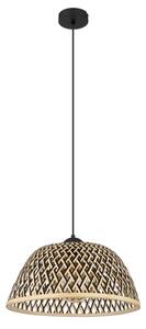 Globo 15767H1 - Lustr na lanku COLLY 1xE27/15W/230V bambus