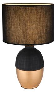Globo 21627B - Stolní lampa VALENTINO 1xE14/40W/230V černá