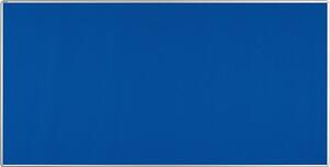 Textilní nástěnka TEXTIL AL rám 240 x 120 cm (různé barvy) - modrá (602401204102)