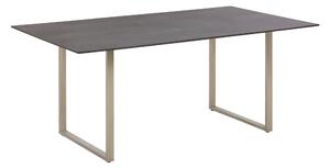 ZAHRADNÍ STŮL, kov, plast, 158/90/68 cm Amatio - Venkovní stoly