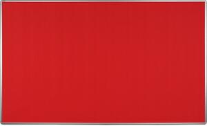 Textilní nástěnka TEXTIL AL rám 200 x 120 cm (různé barvy) - červená (602001204101)