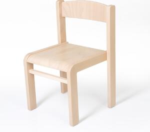 Hajdalánek Židle LUCA pro mateřské školy (buk, 31) LUCA31NATUR