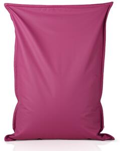 Polštář k sezení fuchsia ekokůže
