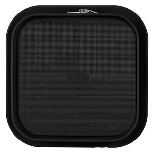Forma na dort hranatá s titanovým povrchem 28 x 28 cm Matte Black Collection