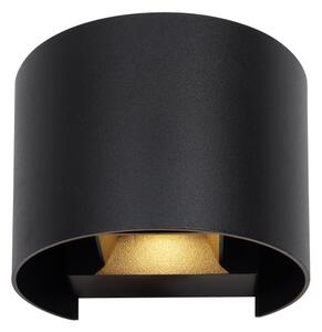Globo 34168RB - LED Venkovní nástěnné svítidlo VERONIKA 2xLED/3W/230V IP44 černá