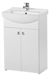 Cersanit Cersania, skříňka pod umyvadlo 60cm, bílá, S509-031-DSM