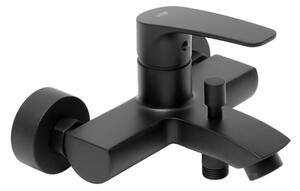 Vanová baterie SAT Project bez sprchového setu 150 mm černá matná SATBSPRO222C