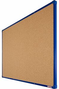 Korková nástěnka 120x90 (AL rám modrý)