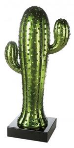Stylová dekorace Šťastný kaktus superzelený 60cm