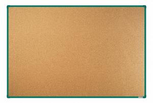 Korková nástěnka 180x120 (AL rám zelený)