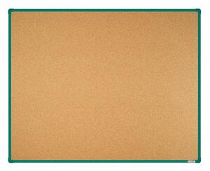 Korková nástěnka 150x120 (AL rám zelený)