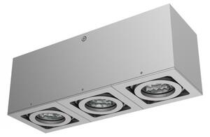 Stropní svítidlo BERIT III hliník 230V GU10 3x50W - RED - DESIGN RENDL