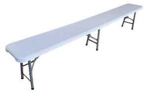 TENTino Plastová skládací lavice 240 cm