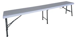 TENTino Plastová skládací lavice 180 cm