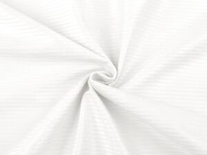 Velvet / samet oděvní s řádkovanou strukturou METRÁŽ - 1 Off White