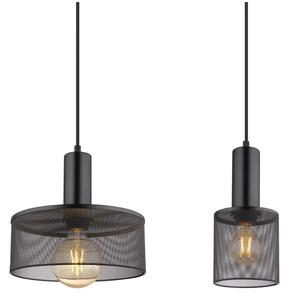 Globo 15648-4H - Lustr na lanku JEDD 4xE27/60W/230V černá