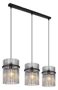 Globo 15698-3H - Lustr na lanku GORLEY 3xE27/60W/230V černá