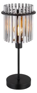Globo 15698T - Stolní lampa GORLEY 1xE14/40W/230V pr. 15 cm černá