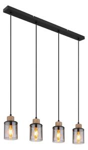 Globo 15707-4H - Lustr na lanku REID 4xE27/15W/230V