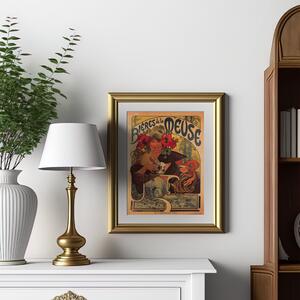 Plakát Alfons Mucha Bieres, 24 x 32 cm